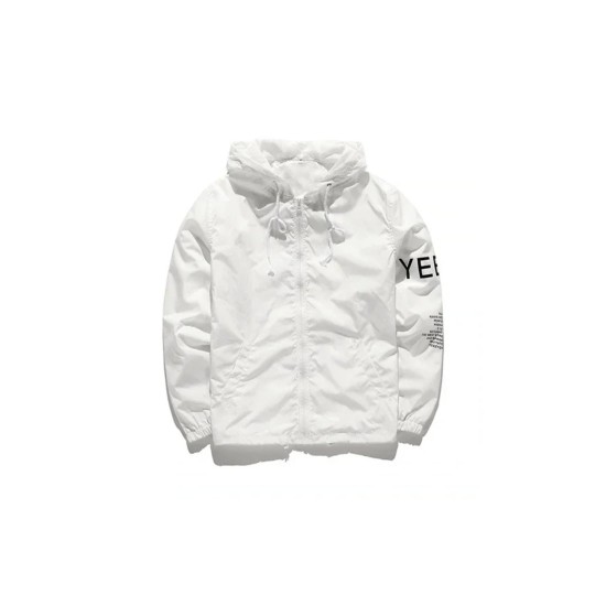 Kanye West Yeezy S3 White Hoodie Films Jackets