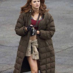 Karen Gillan Jumanji 2 Coat