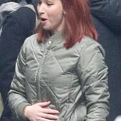 Don't Look Up Jennifer Lawrence Green Jacket