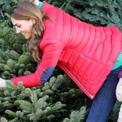 Kate Middleton Christmas Red Jacket