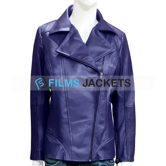 Kelly Maxwell Ash Vs Evil Dead Dana Delorenzo Purple Jacket