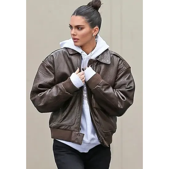 Kendall Jenner Leather Jacket