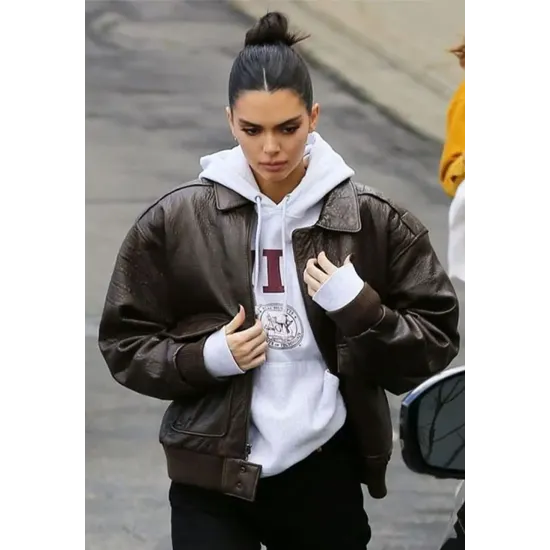 Kendall Jenner Leather Jacket