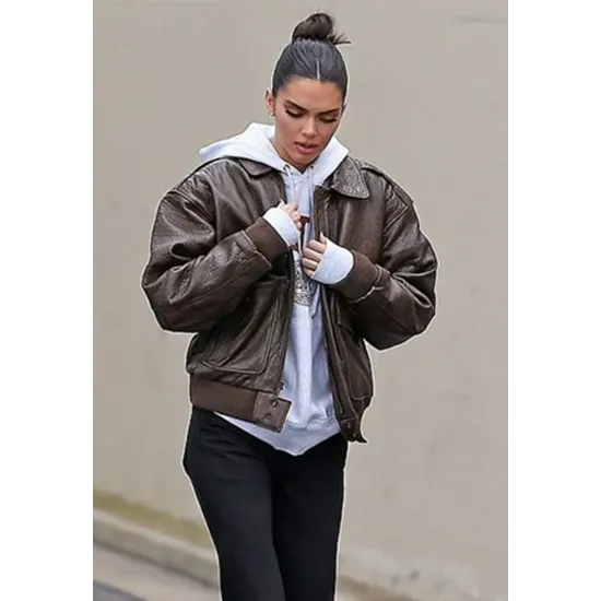 Kendall Jenner Leather Jacket