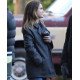 Keri Russell Antlers Grey Coat