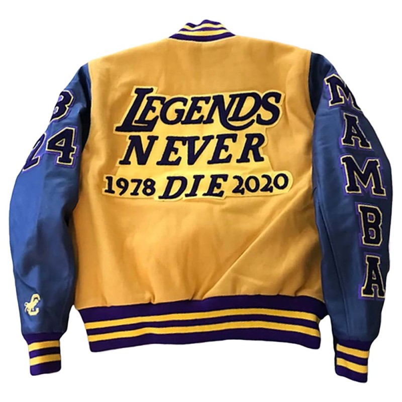 Kobe Bryant Legend Never Die Jacket