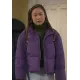 Krista Marie Yu Last Man Standing Purple Jacket