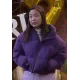 Krista Marie Yu Last Man Standing Purple Jacket