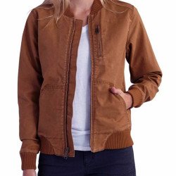 Big Sky Kylie Bunbury Brown Cotton Jacket