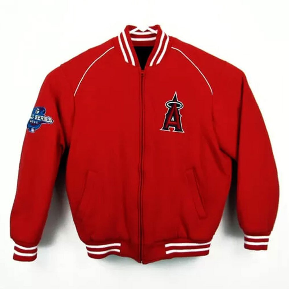 LA Angels World Series Varsity Jacket - Filmsjackets