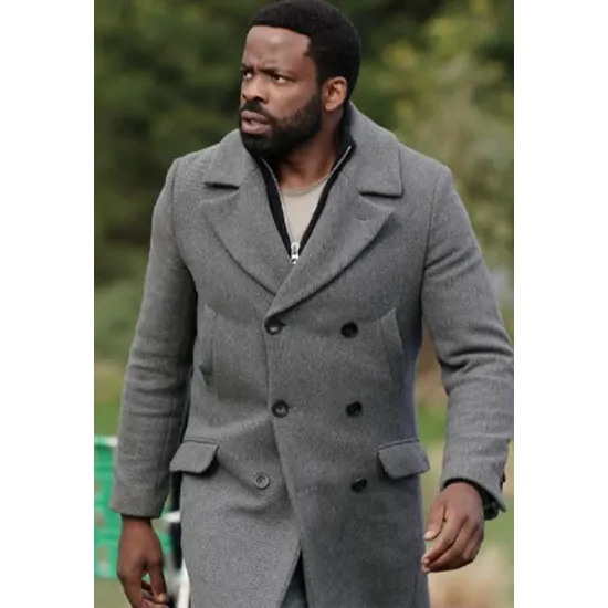 La Brea Chike Okonkwo Grey Coat