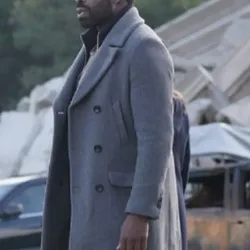 La Brea Chike Okonkwo Grey Coat