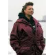 The Equalizer Queen Latifah Satin Purple Jacket