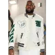 Lebron James White Varsity Jacket