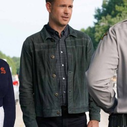 Legacies Matthew Davis Denim Green Jacket