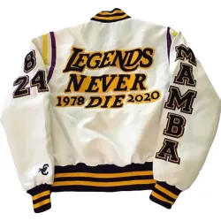 Legend Never Die Kobe Bryant Jacket