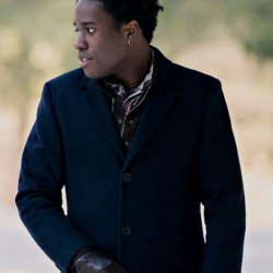 Let It Snow Shameik Moore Blue Coat