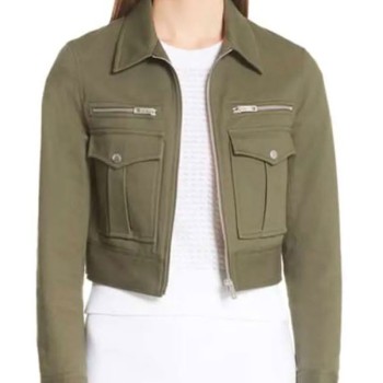 Macgyver Levy Tran Cropped Jacket