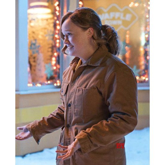 Liv Hewson Let It Snow Cotton Jacket