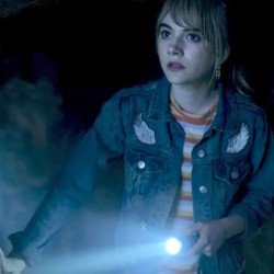 Locke and Key Emilia Jones Denim Blue Jacket