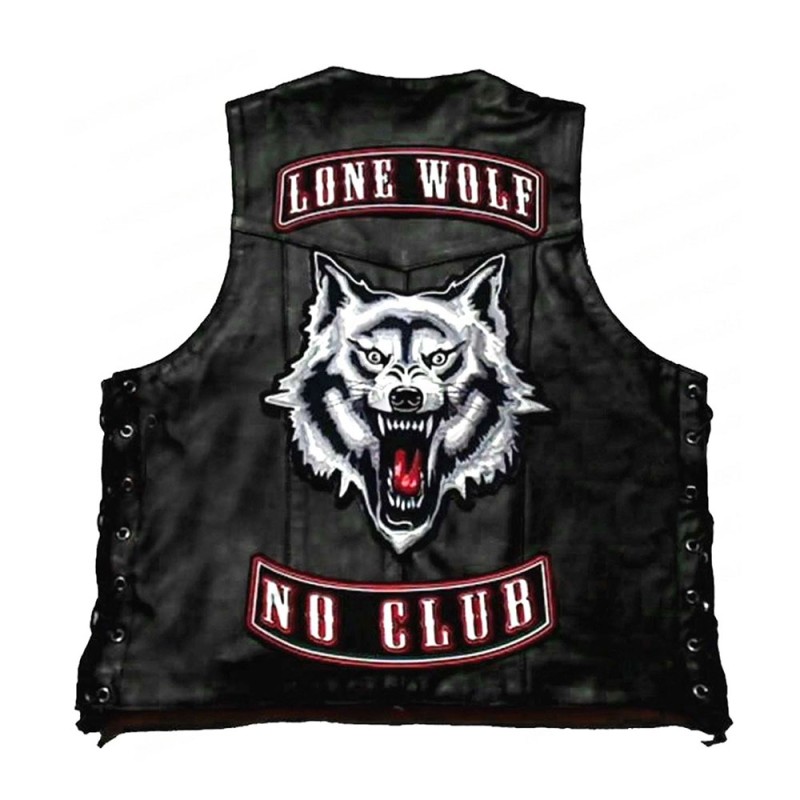 Lone Wolf Biker Vest