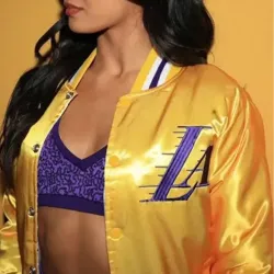 Los Angeles Lakers Girls Varsity Jacket