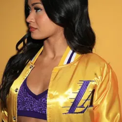 Los Angeles Lakers Girls Varsity Jacket