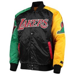 Los Angeles Lakers Ty Mopkins Satin Jacket