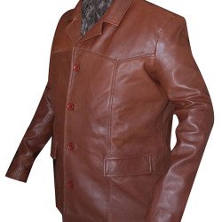 Henry Standing Bear Longmire Leather Jacket