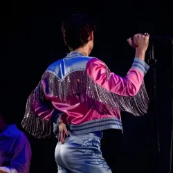 Love On Tour 2023 Harry Styles Pink Jacket