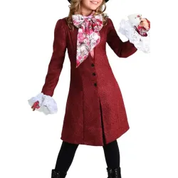 Mad Hatter Women's Halloween Coat