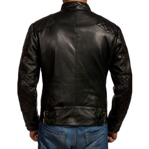 Biker Mads Mikkelsen Hannibal Leather Jacket - FilmsJackets