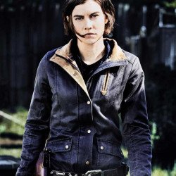 The Walking Dead Lauren Cohan Blue Jacket