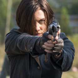 The Walking Dead Lauren Cohan Blue Jacket