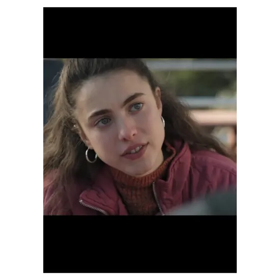 Maid Alex Margaret Qualley Pink Jacket