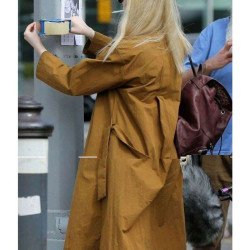 Maniac Emma Stone Brown Coat