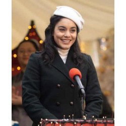 Princess Switch Switched Again Vanessa Hudgens Double Breasted Coat