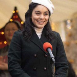 Princess Switch Switched Again Vanessa Hudgens Double Breasted Coat