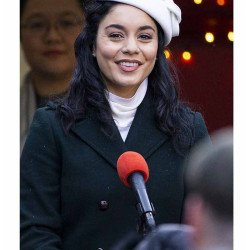 Princess Switch Switched Again Vanessa Hudgens Double Breasted Coat