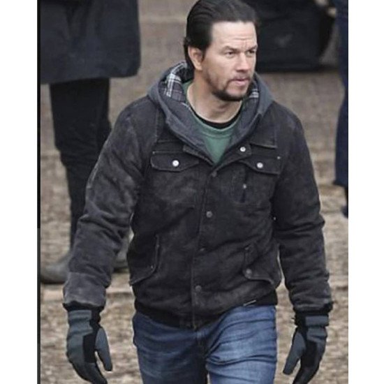 Mark Wahlberg Daddy's Home 2 Suede Leather Jacket