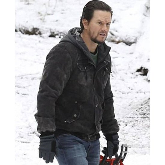 Mark Wahlberg Daddy's Home 2 Suede Leather Jacket