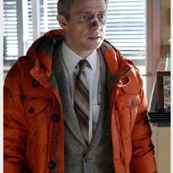 Martin Freeman Fargo Orange Jacket