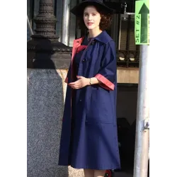 The Marvelous Mrs Maisel Rachel Brosnahan Blue Coat