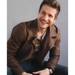 Matt Czuchry The Resident Brown Leather Jacket