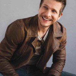 Matt Czuchry The Resident Brown Leather Jacket