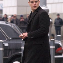 Matt Damon The Bourne Supremacy Black Coat