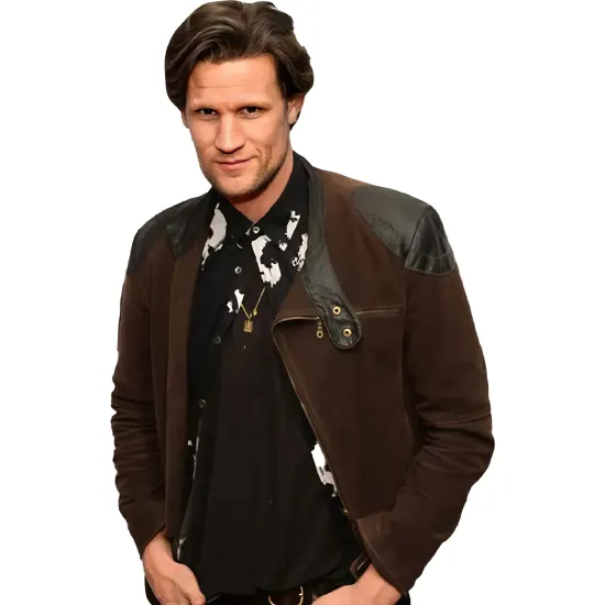 Last Night in Soho Matt Smith Brown Jacket