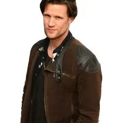 Last Night in Soho Matt Smith Brown Jacket