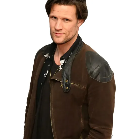 Last Night in Soho Matt Smith Brown Jacket