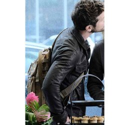 The Resident TV Series Matt Czuchry Black Leather Jacket